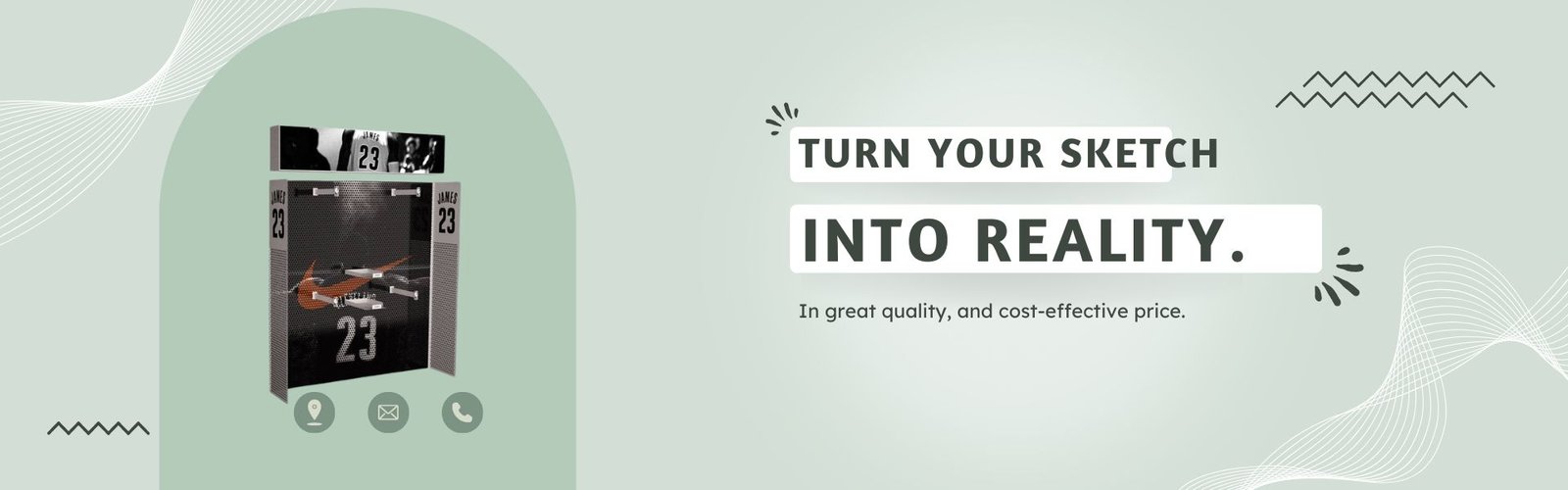 chic display contact us page